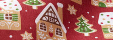 Christmas fabrics for decorating